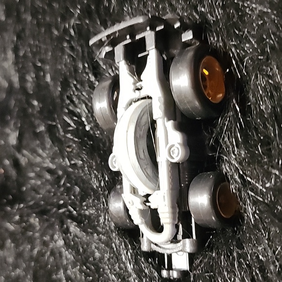 Monster Truck and Race Car Toy Set - Blue, Yellow, Gray. VINTAGE. - Picture 11 of 16